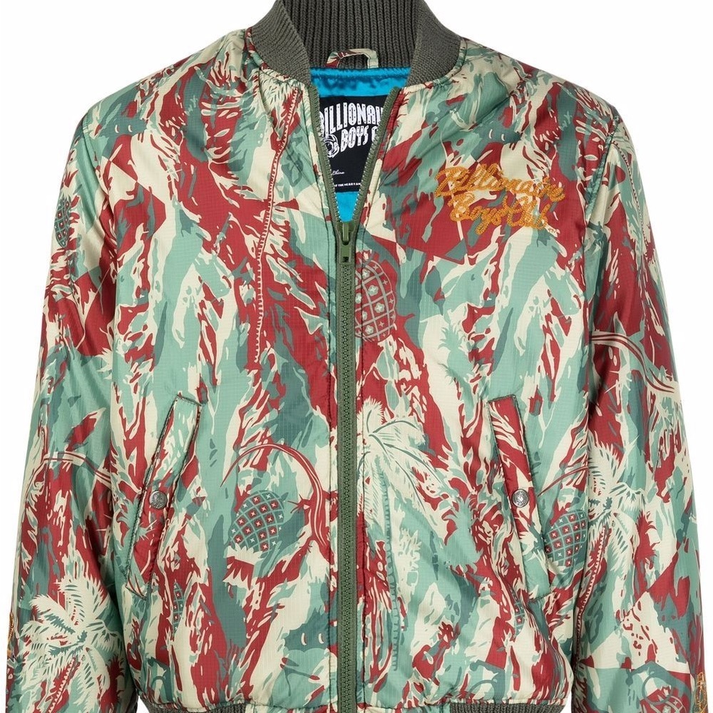 Billionaire Boys Club | Camouflage-print bomber jacket | Size Small - Picture 1 of 7